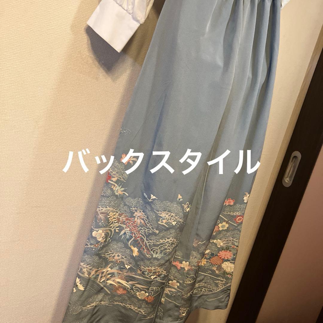 SHINO　帯リメイクバッグ 色留袖リメイク2点　(ミニバッグ)