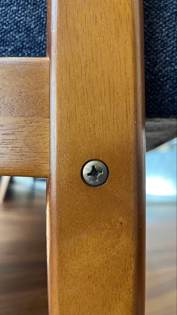 【あげ】【送料込】カリモク60 Kチェア 2シーター タープブルー