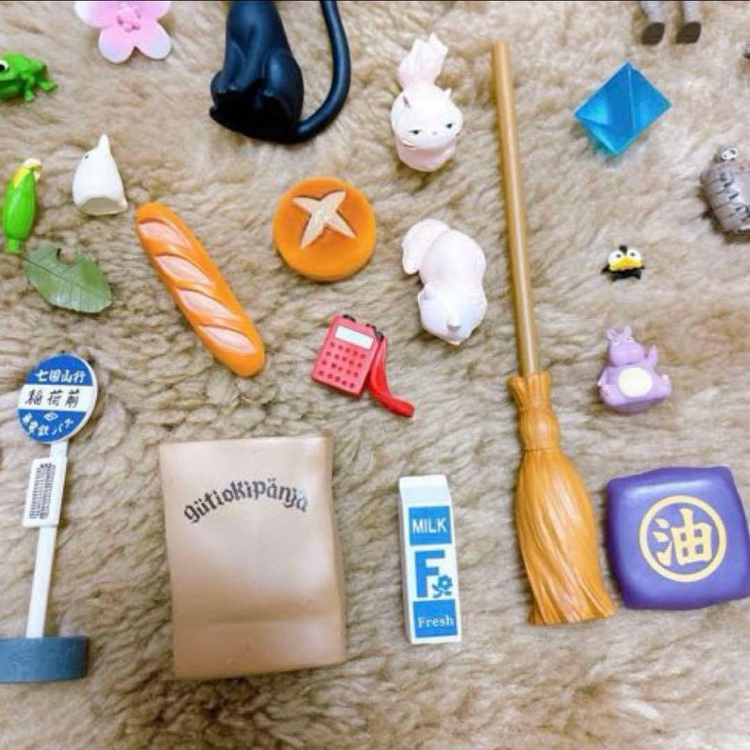 ジブリ フィギュア ミニチュア 置き物 トトロ ジジ 坊ネズミ ラピュタ