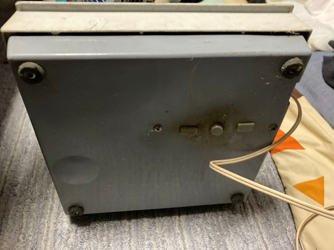 レトロ王冠ロゴ付きナショナルF-30MM動くけどジャンク品