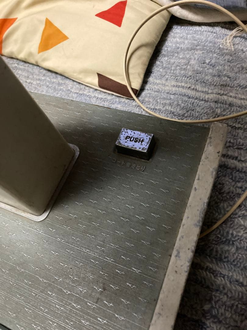 レトロ王冠ロゴ付きナショナルF-30MM動くけどジャンク品