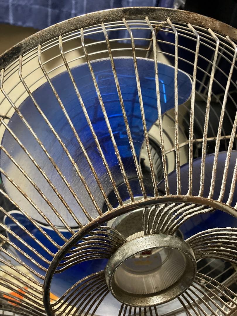 レトロ王冠ロゴ付きナショナルF-30MM動くけどジャンク品