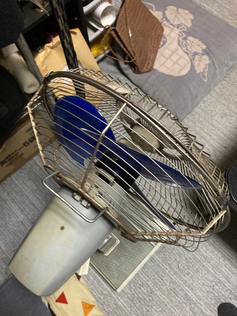 レトロ王冠ロゴ付きナショナルF-30MM動くけどジャンク品