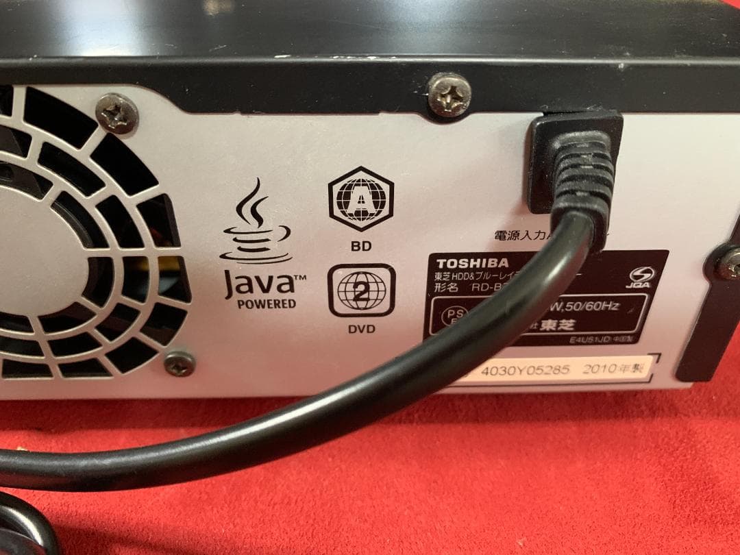 2番組同時録画 整備済み REGZA RD-BZ800 内部徹底清掃 正常動作