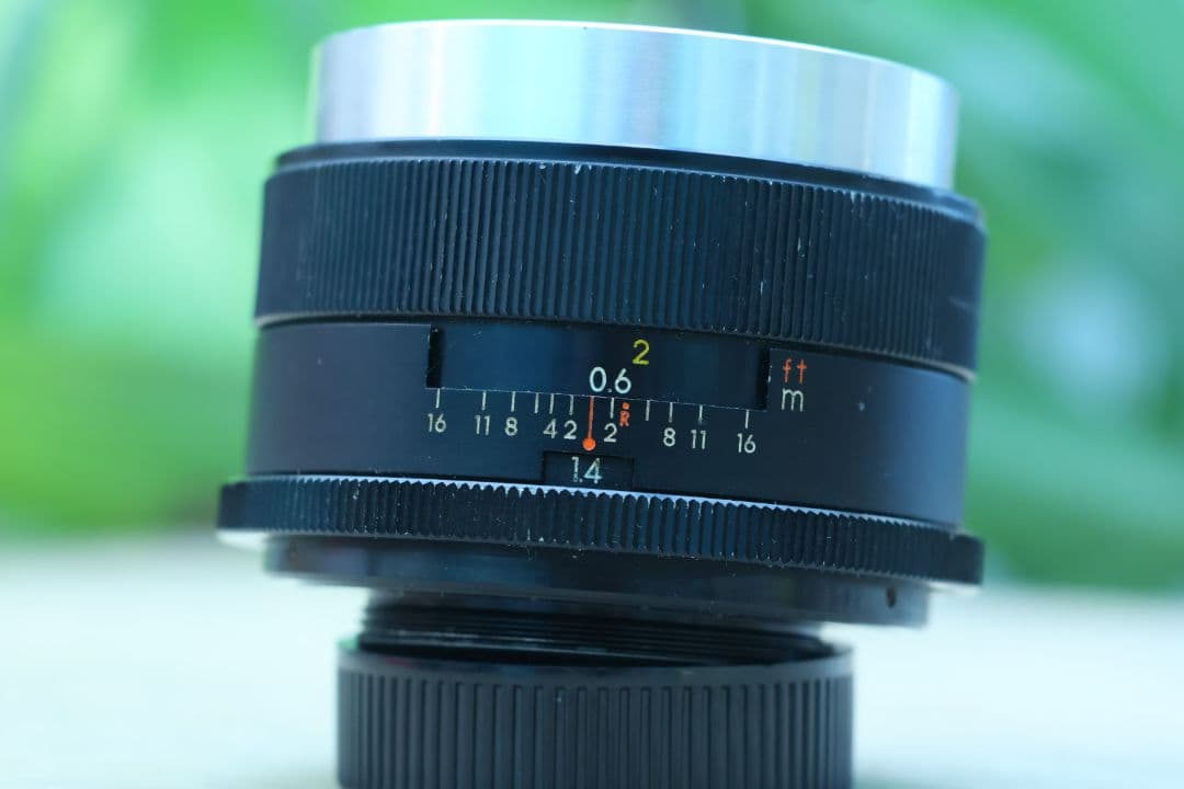 YASHICA Yashinon-DX 50mm f1.4 単焦点レンズ