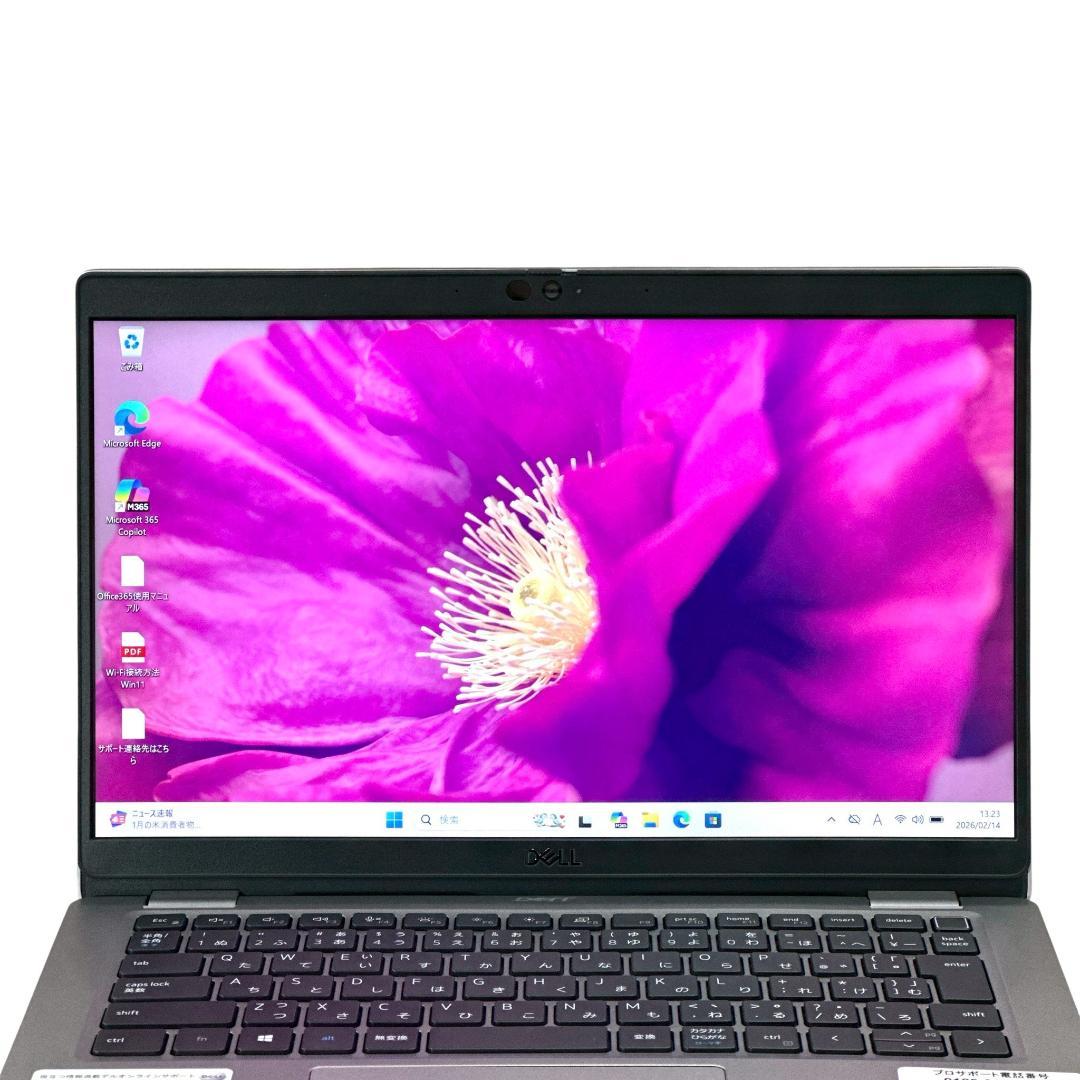 【極美品】DELL i５ １１世代 １６GB １３型ノートパソコン 806