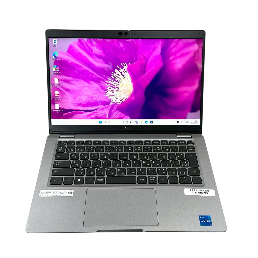 【極美品】DELL i５ １１世代 １６GB １３型ノートパソコン 806