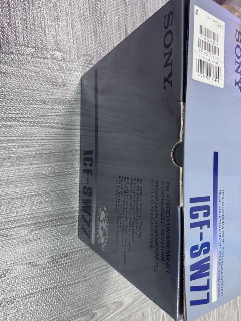 SONY ICF-SW77 短波ラジオ