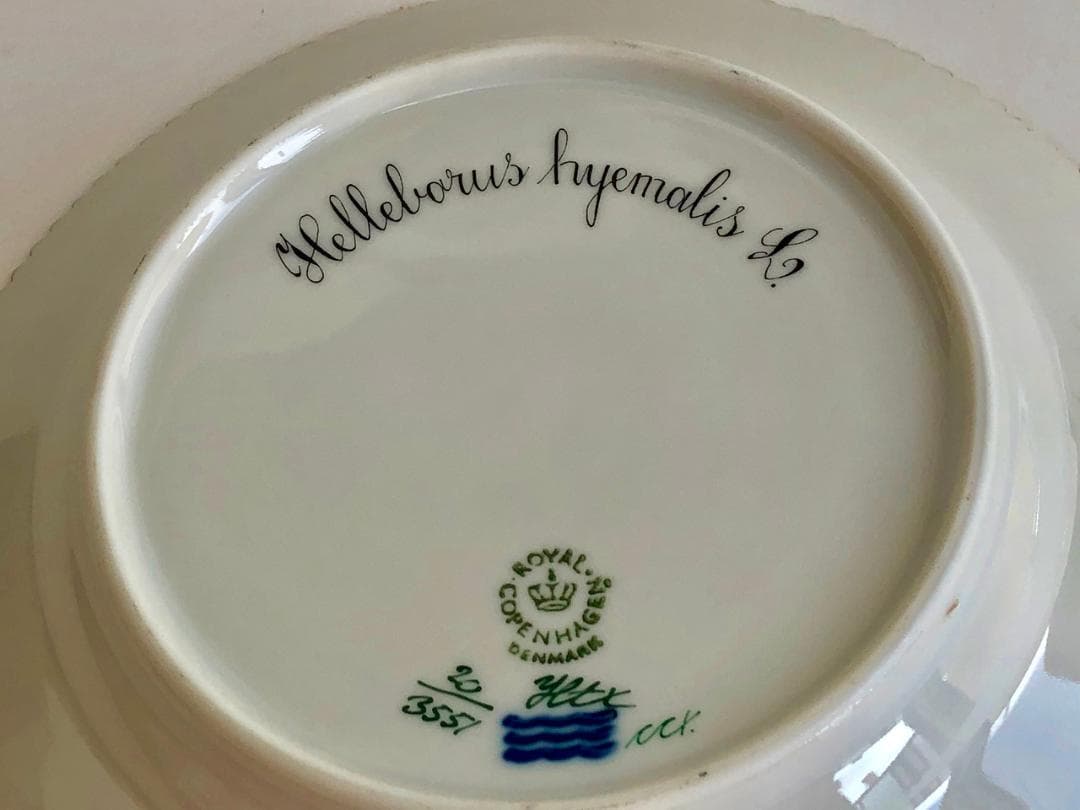 【最高傑作】ロイヤルコペンハーゲン フローラダニカ  プレート17.5cm