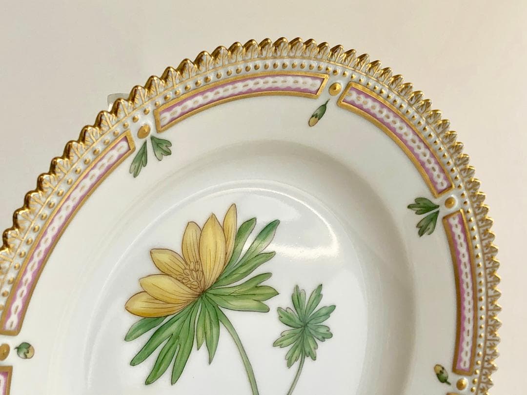 【最高傑作】ロイヤルコペンハーゲン フローラダニカ  プレート17.5cm