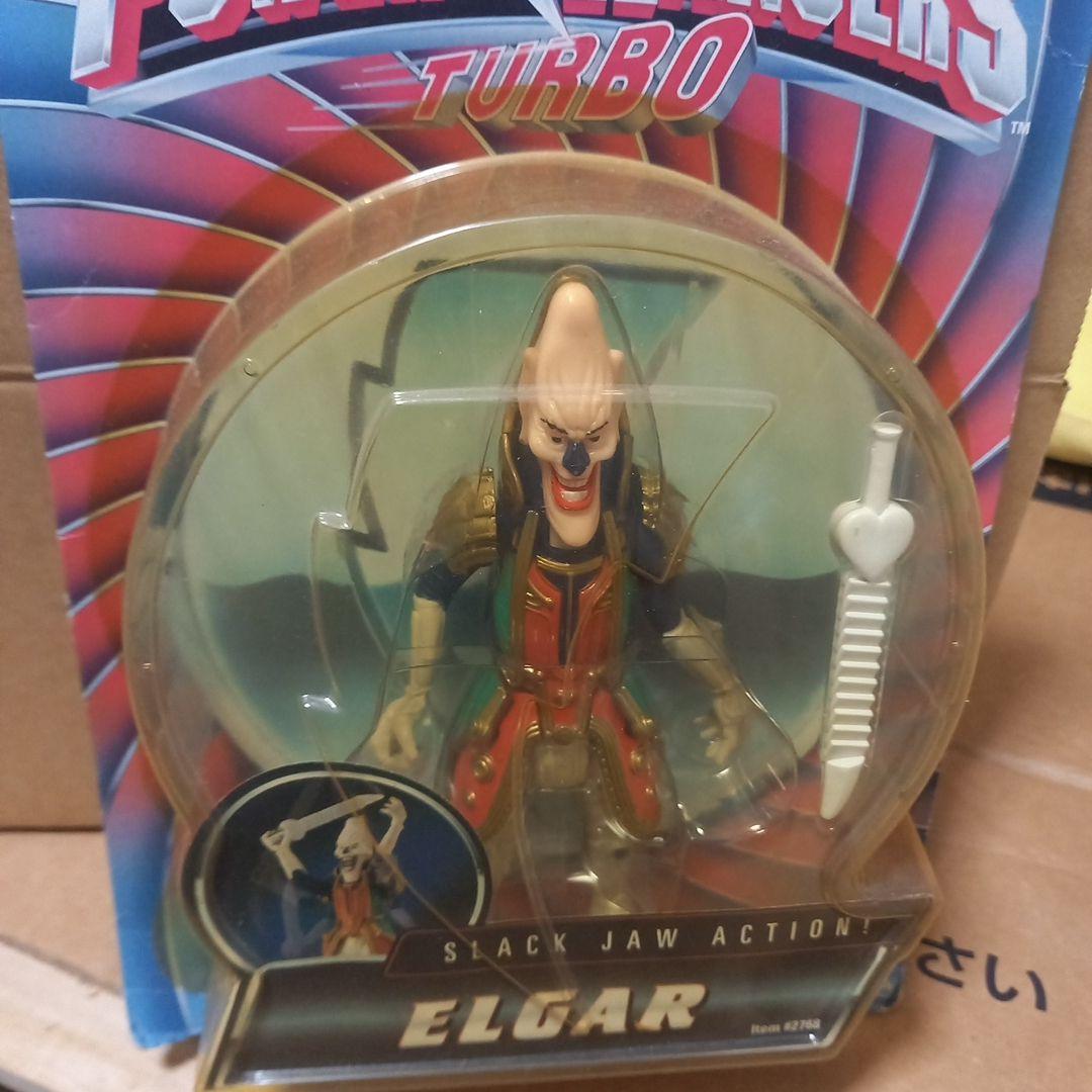 激走戦隊カーレンジャー当時物！敵の[ボーゾック]副長ゼルモダ！フィギュア！未開封