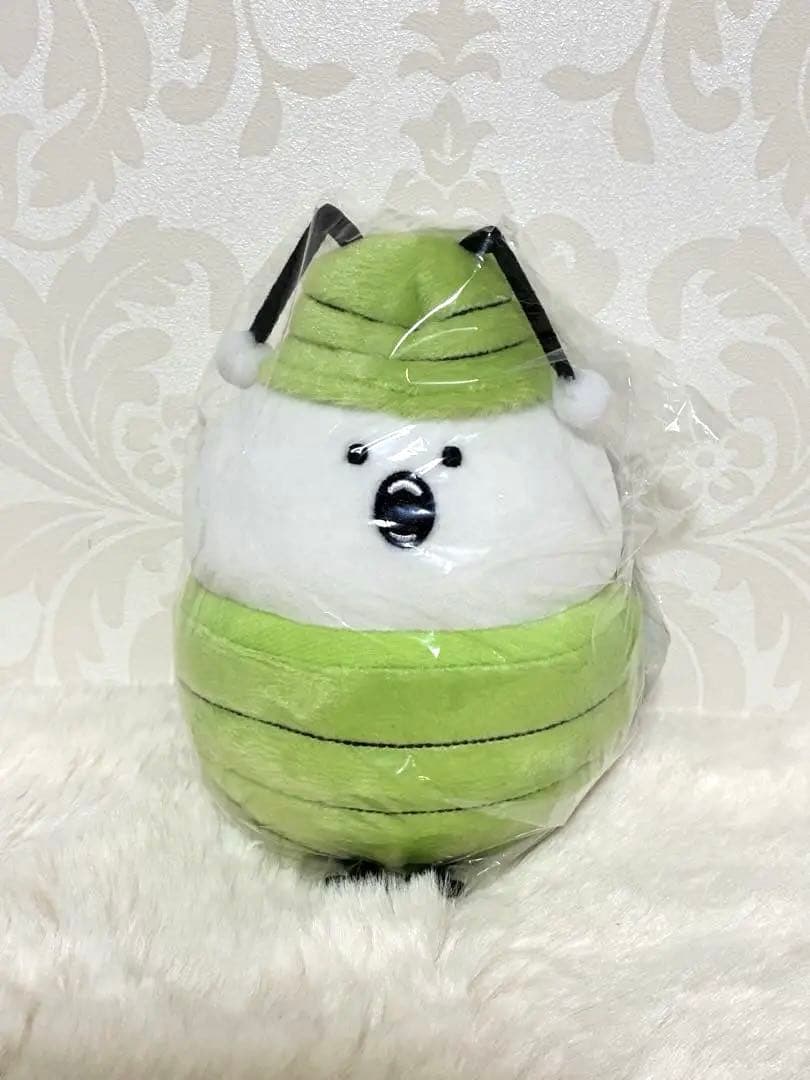 ちいかわ　ぽてたまぬいぐるみゾウ中止で〜すオデあのこフグキメラ虫黄緑7体セット
