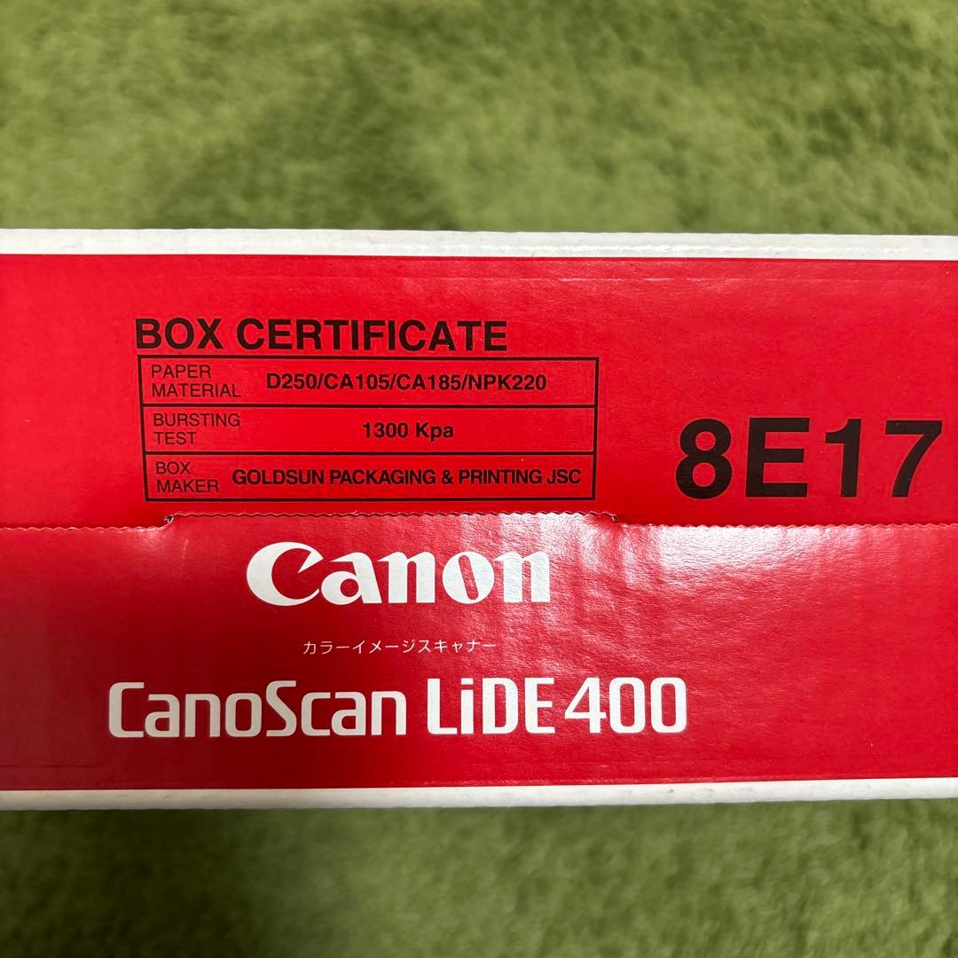 【新品未開封／2018製】Canon CanoScan LiDE 400