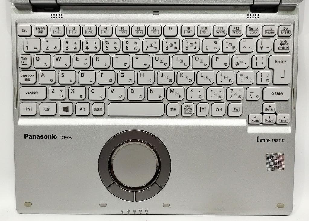 液晶割れジャンク CF-QV9RDAVS Panasonic I5 10世代