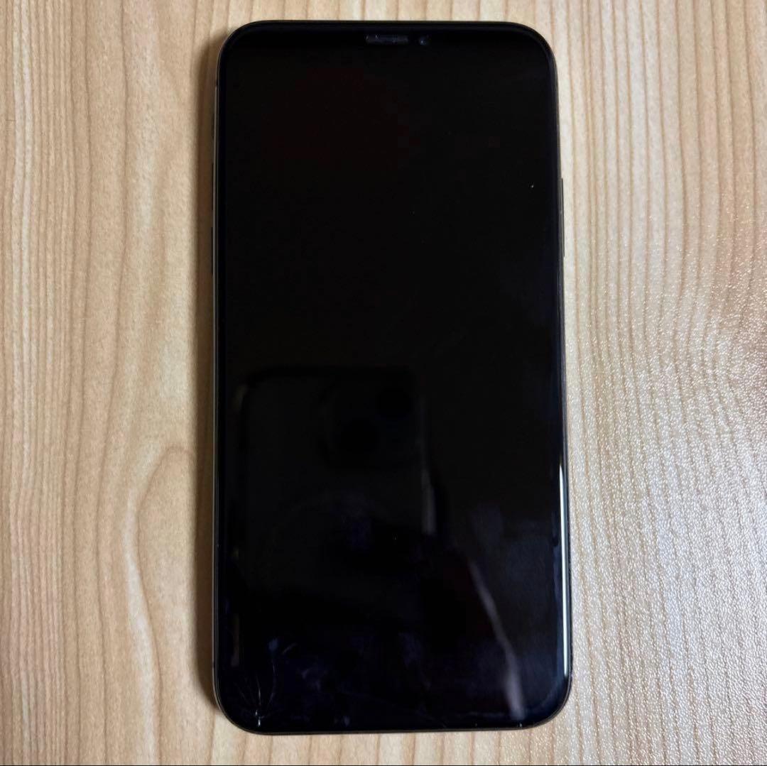 IPhone X 背面割れあり 最大容量100%