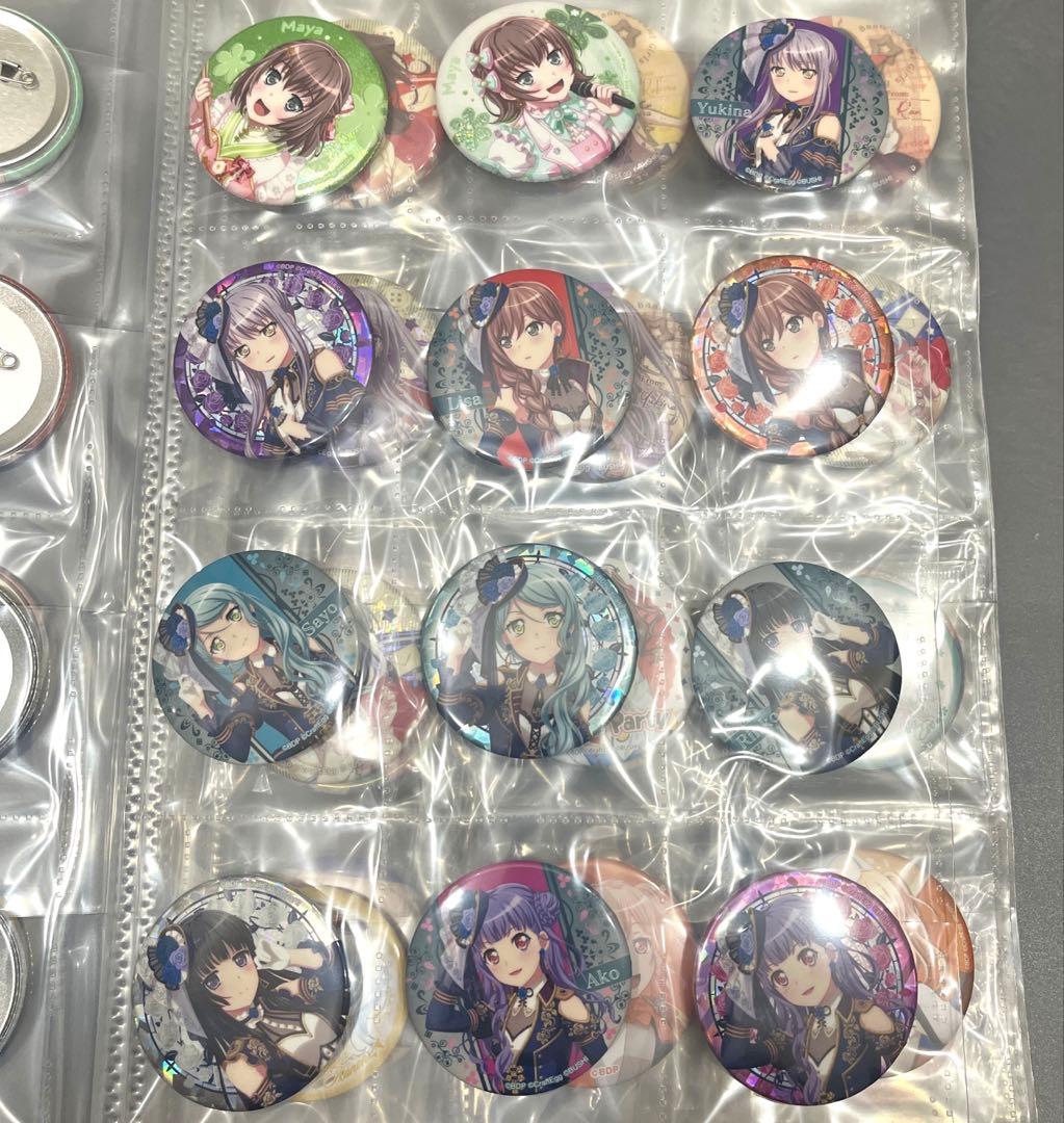 Roselia 缶バッチ　コンプリートセット