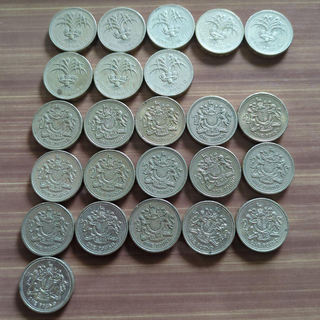 r*r様 58.9ポンド分　イギリスポンド硬貨