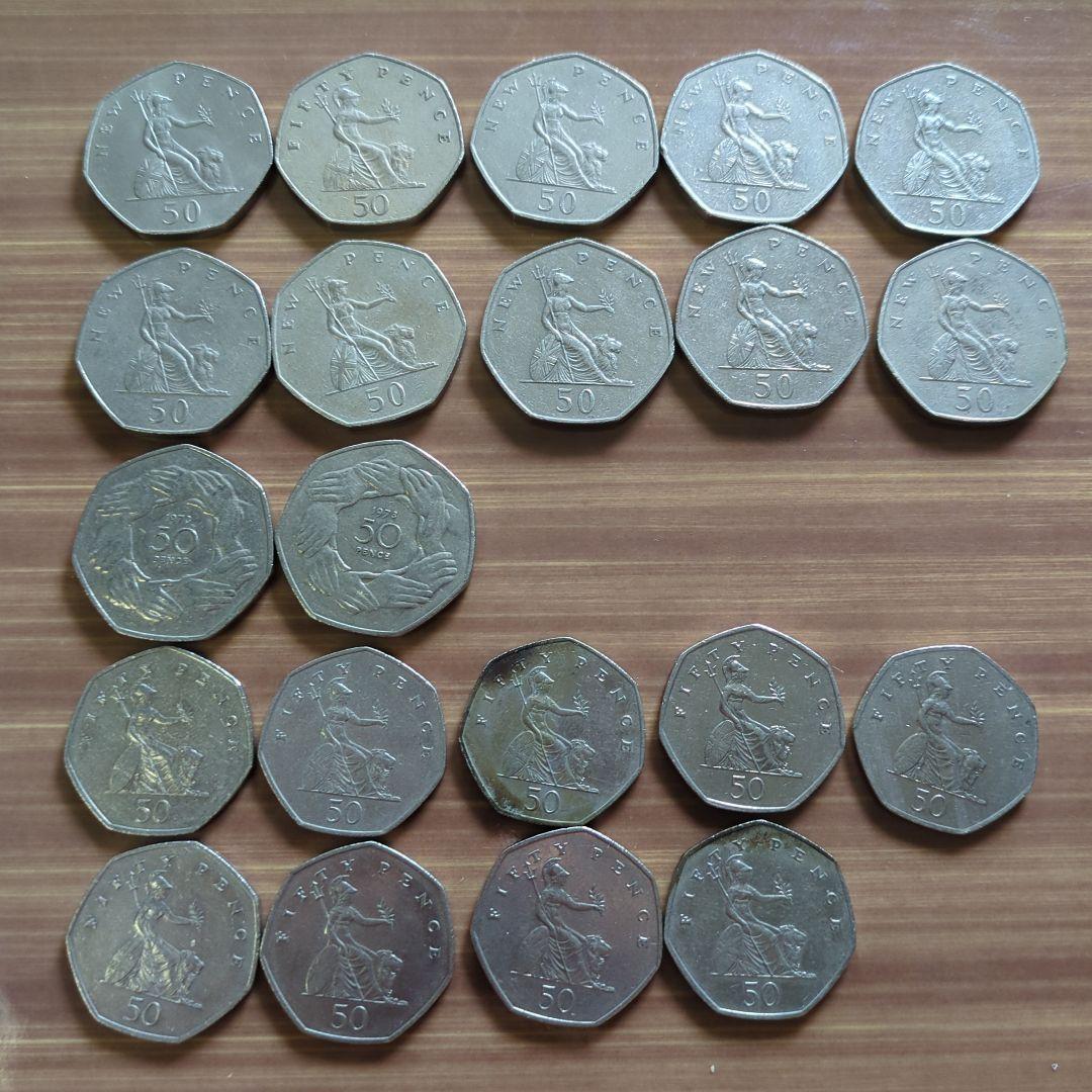 r*r様 58.9ポンド分　イギリスポンド硬貨