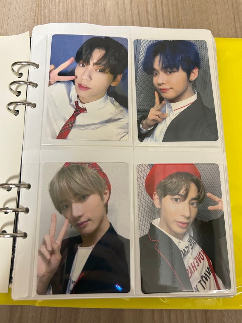 【公式】TXT フォトカードバインダー トレカ11枚付き