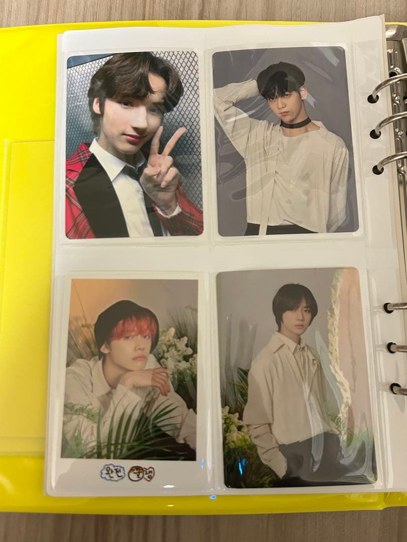 【公式】TXT フォトカードバインダー トレカ11枚付き