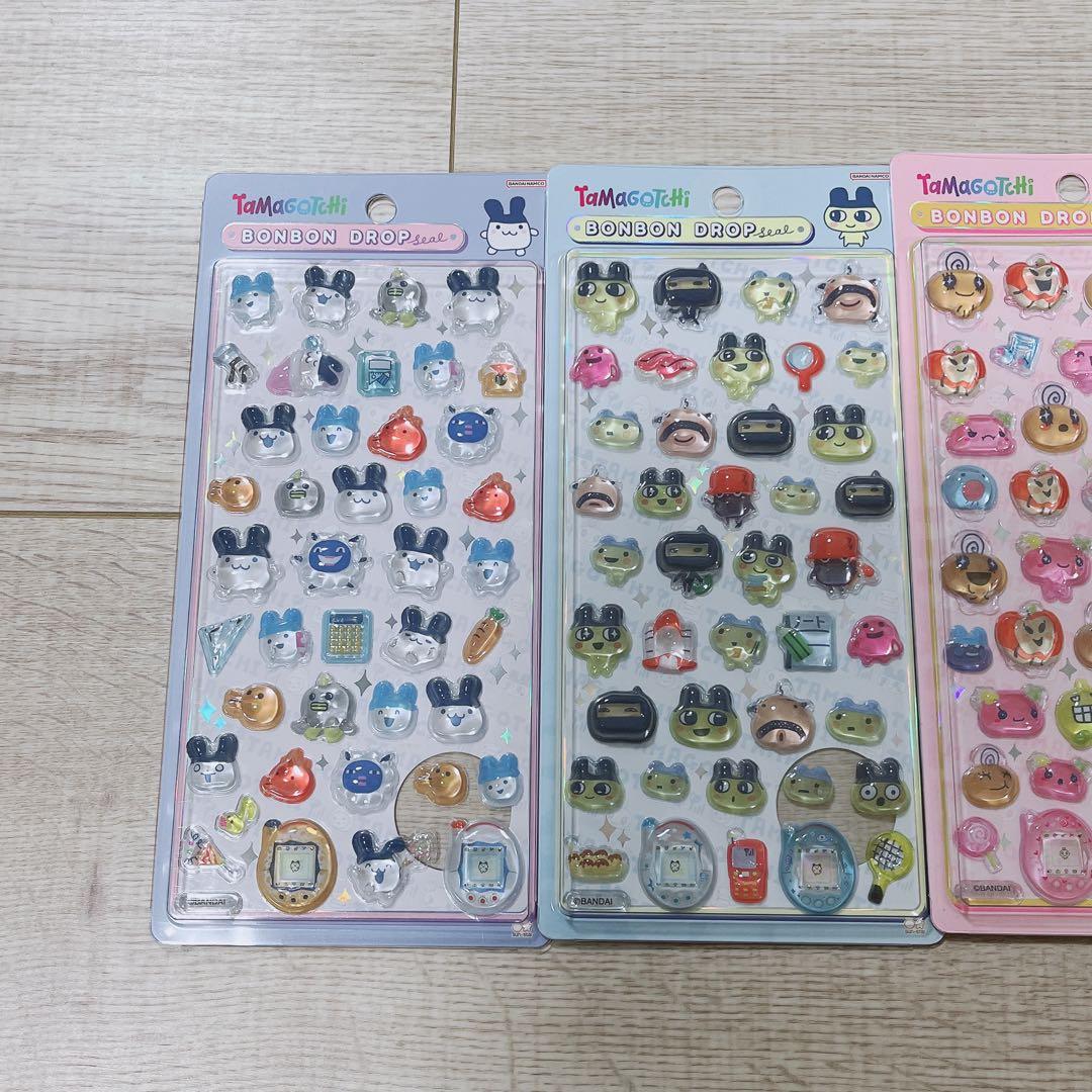 正規品　ボンボンドロップシール　たまごっち　４種セット