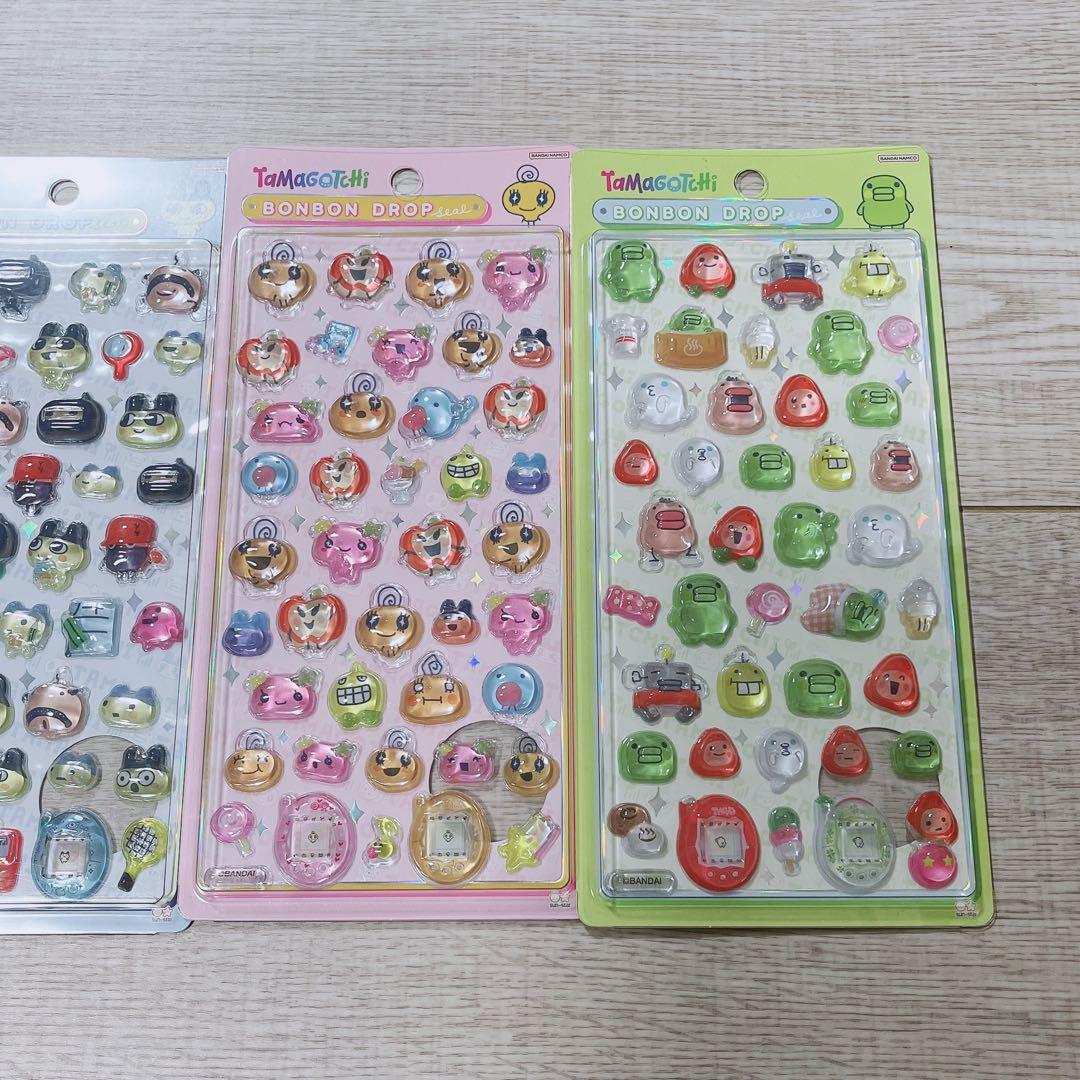 正規品　ボンボンドロップシール　たまごっち　４種セット