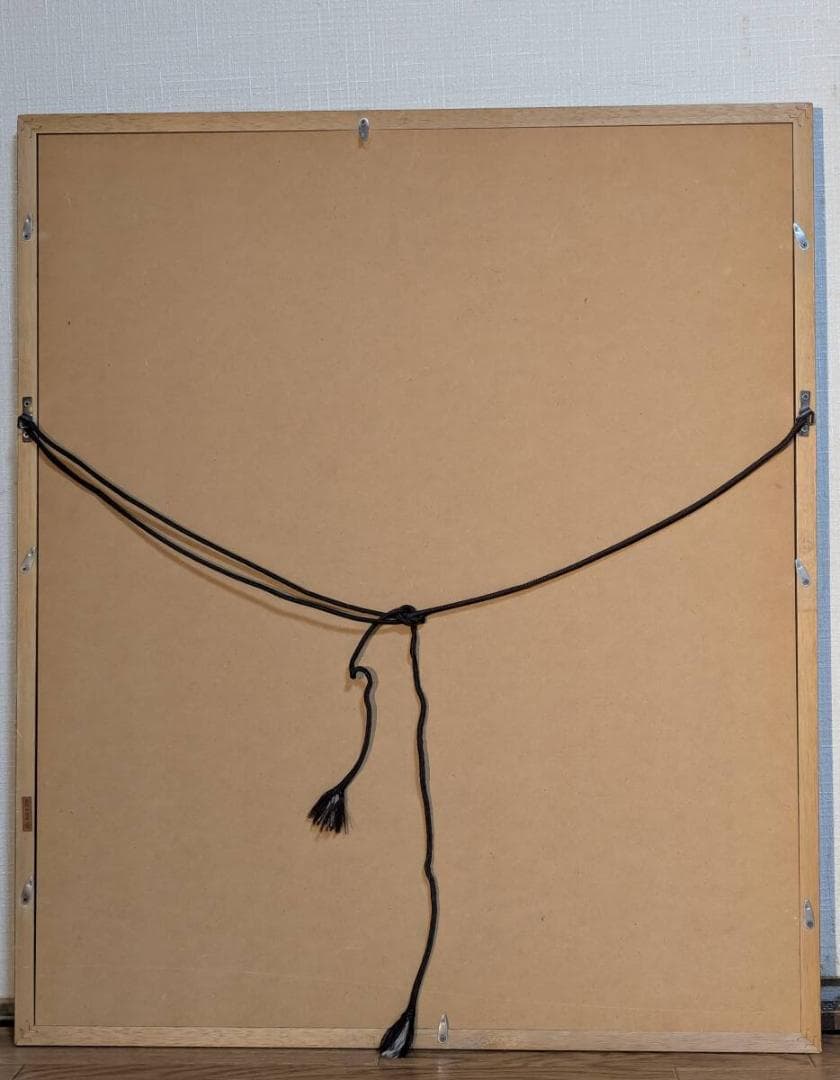 【真作】版画　クレール・アステックス　リトグラフ　赤い帽子のレディ　Z161