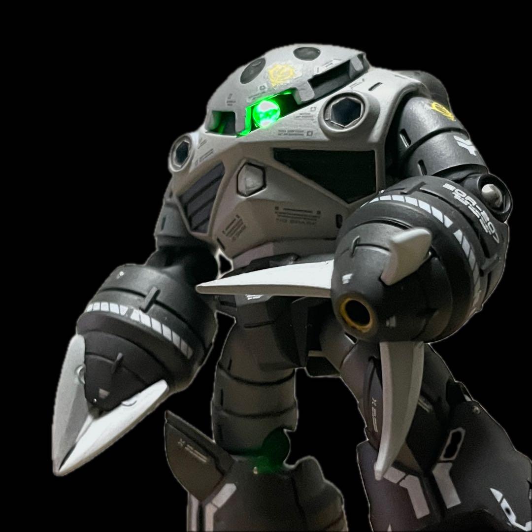 モビルスーツアンサンブル　LED搭載　ズゴック　全塗装　フィギュア　ガンダム