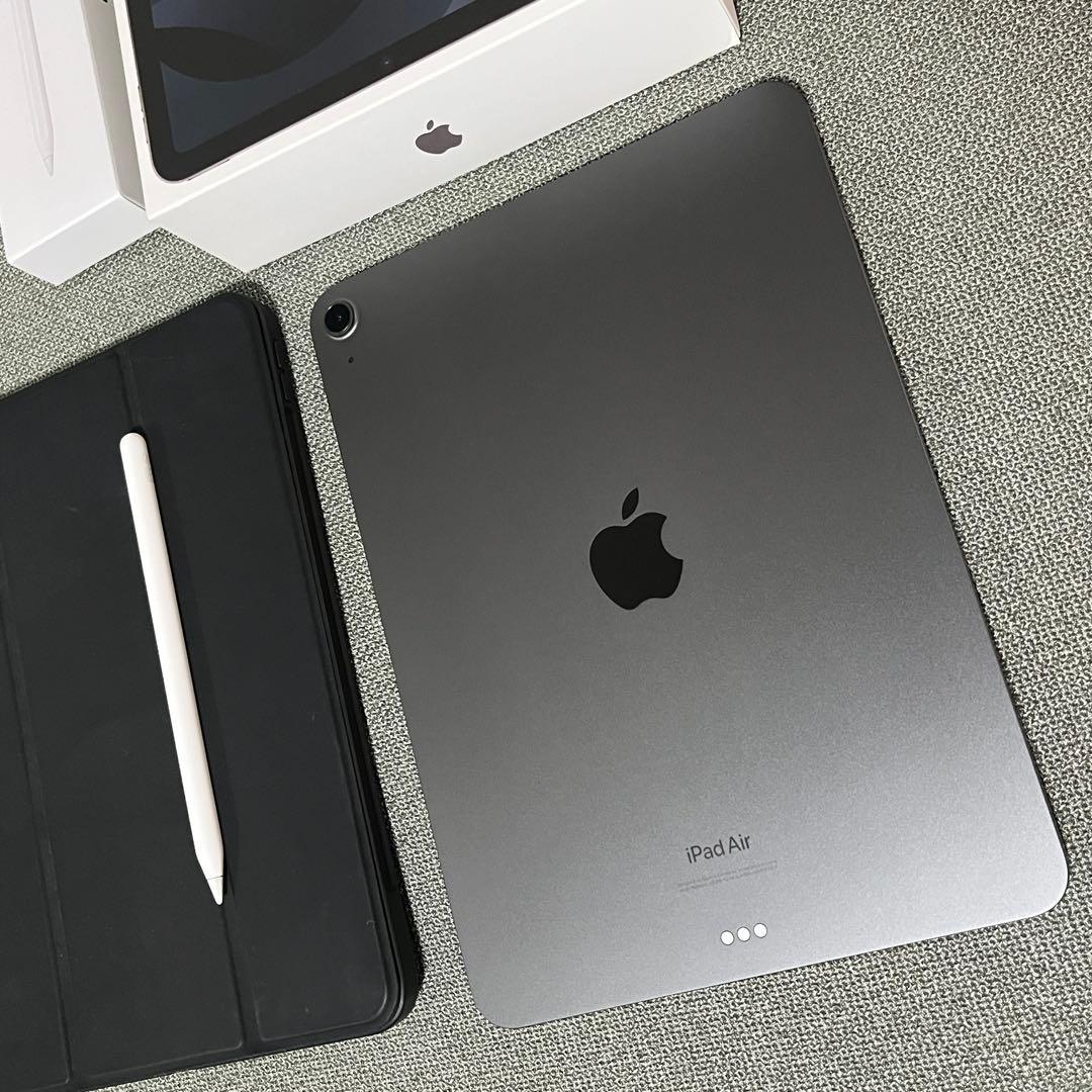 美品 iPad Air 第5世代 64GB Apple Pencil カバー