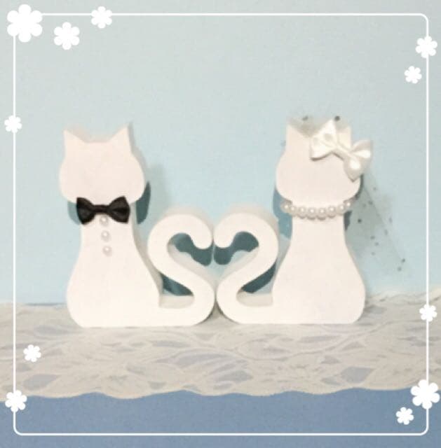 yumi様確認用♡ウエディングバージョン・イニシャルオブジェ