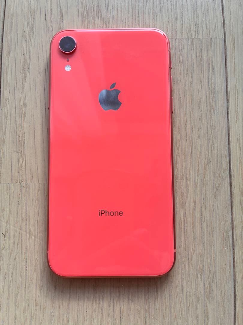 お値下げ☆iPhone XR64GB コーラル　SIMロック解除済み　箱有