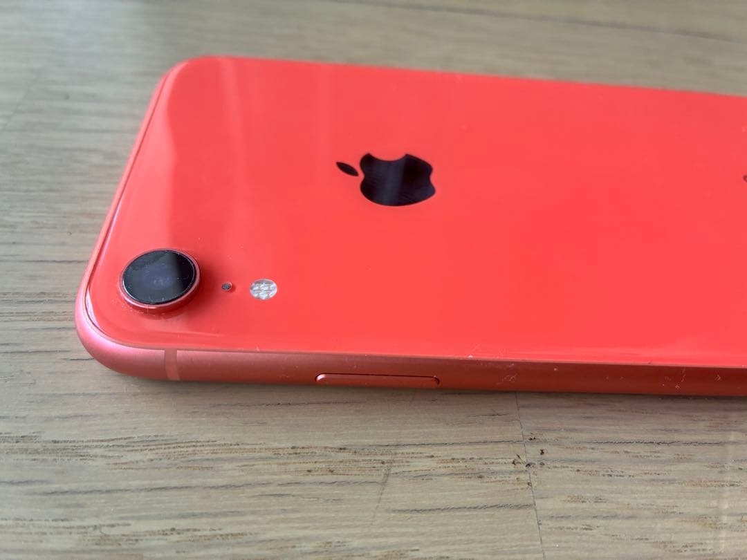 お値下げ☆iPhone XR64GB コーラル　SIMロック解除済み　箱有