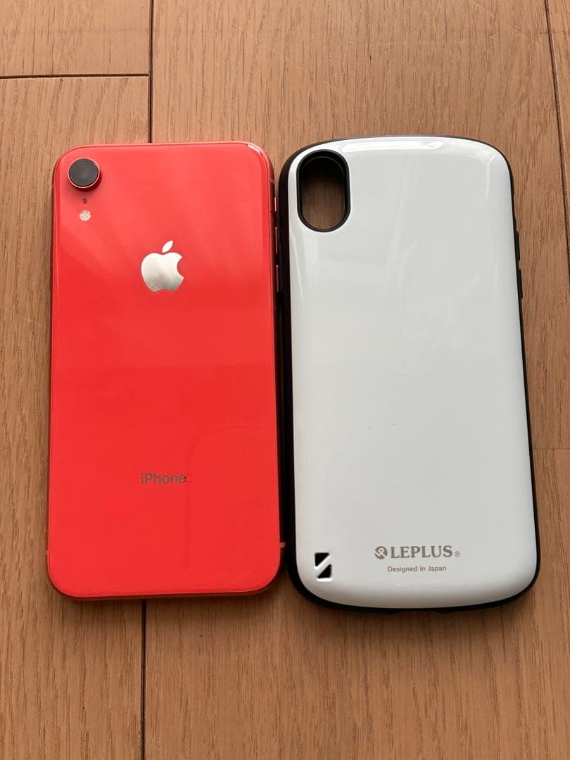 お値下げ☆iPhone XR64GB コーラル　SIMロック解除済み　箱有