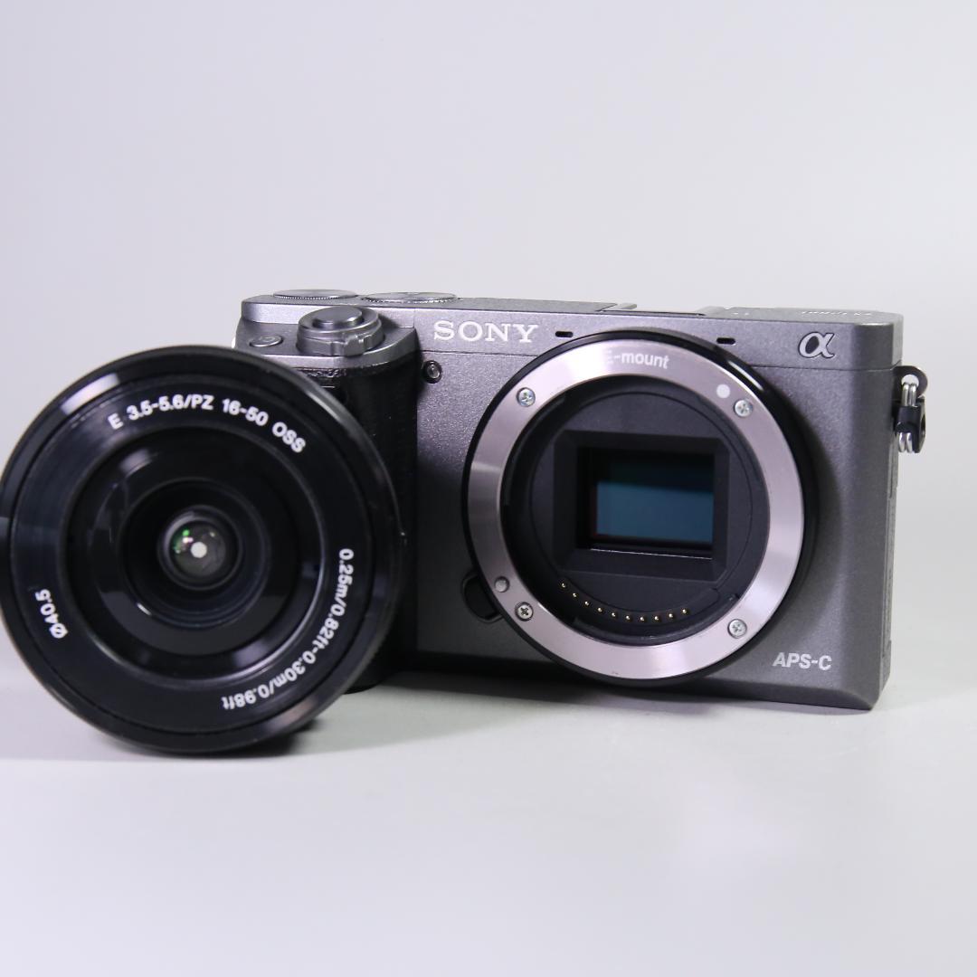 ☆希少カラー☆美品 SONY a6000 E 16-50mm　＃392