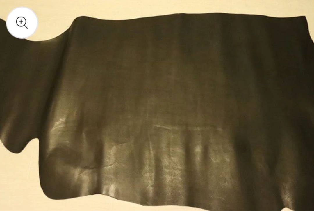 【即納品】トラッカーウォレット ミドル 栃木レザー 2層 シルバー　ハンドメイド