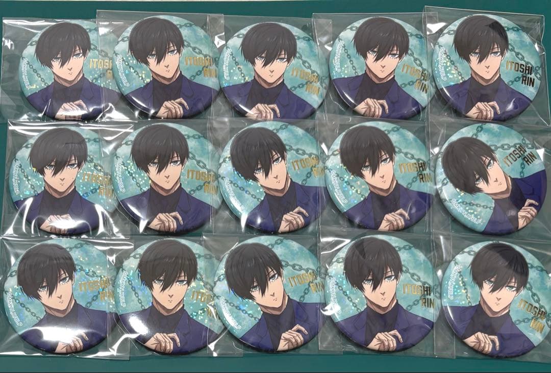 ブルーロック展 エゴ展 糸師凛 トレーディング 缶バッジ