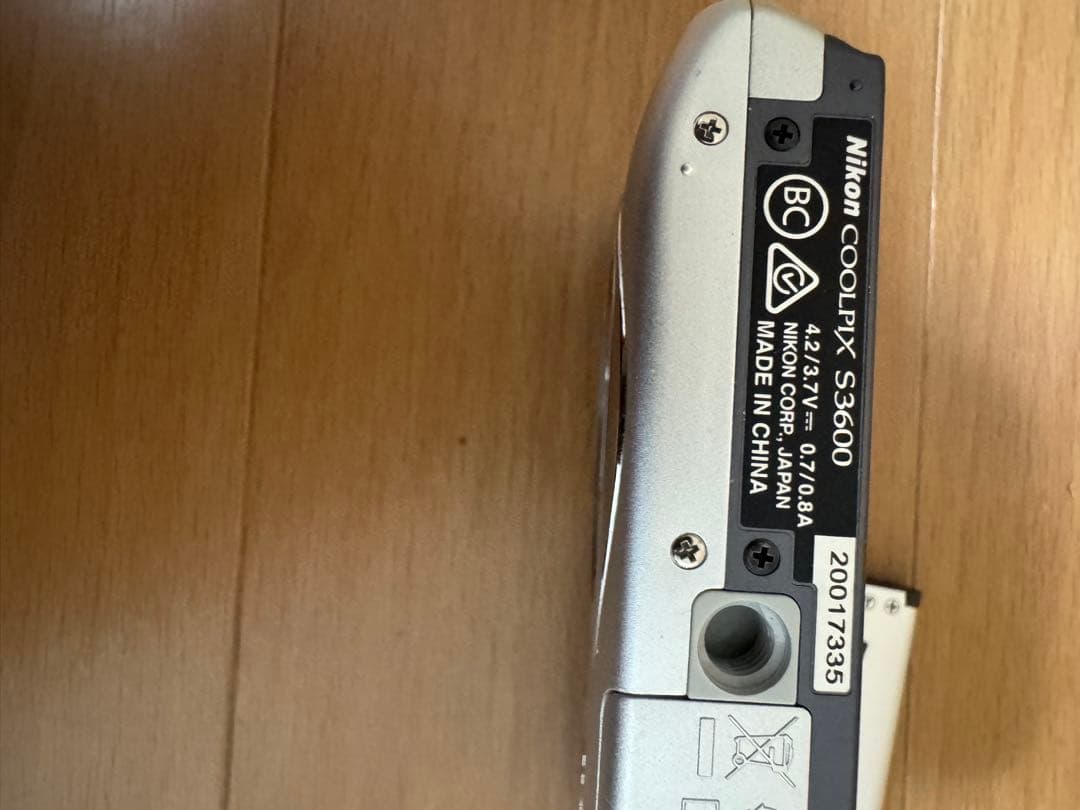 Nikon ニコン　コンパクトデジタルカメラ　COOLPIX S3600
