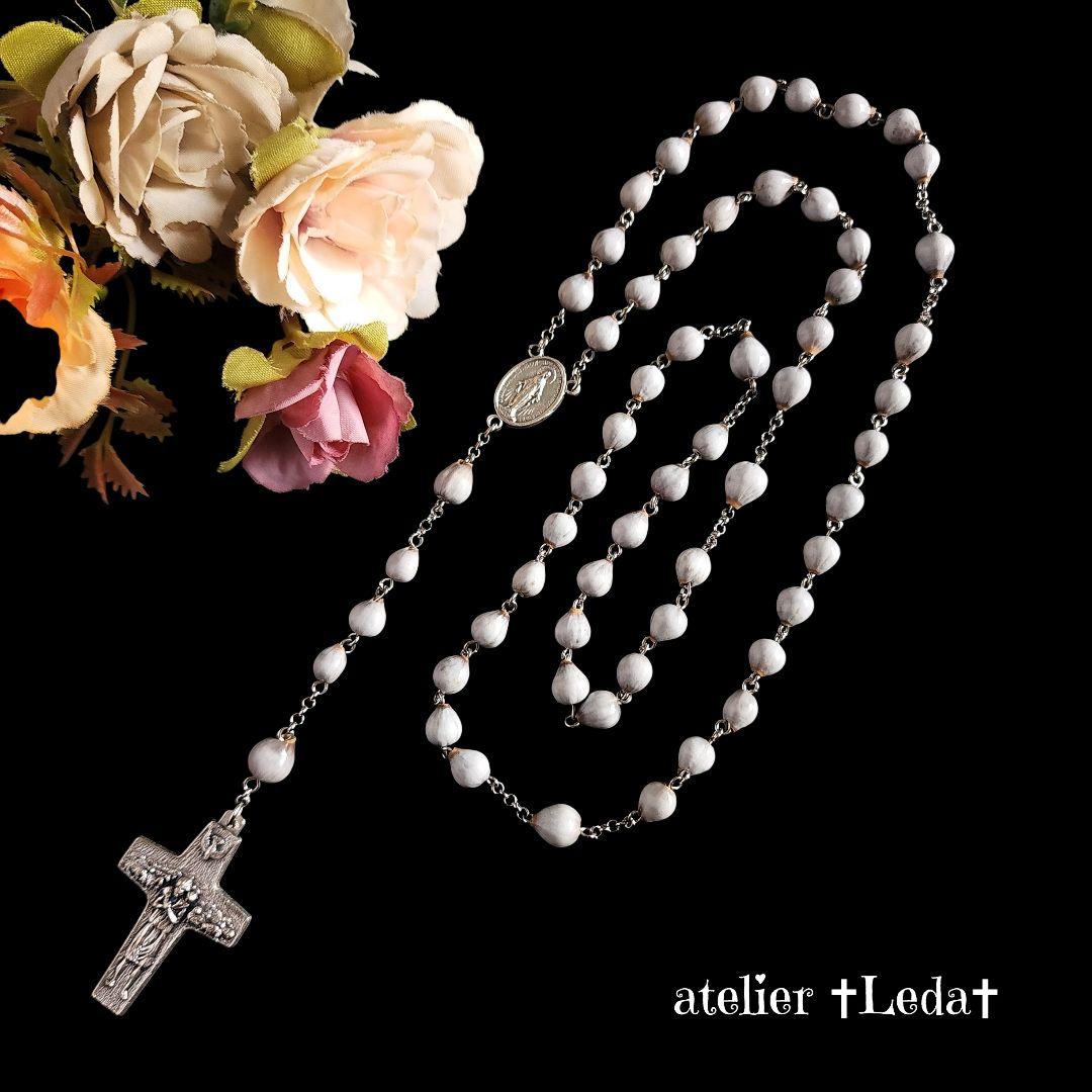 ☆ヨブの涙 ロザリオ☆Job's Tears Rosary マザー・テレサ