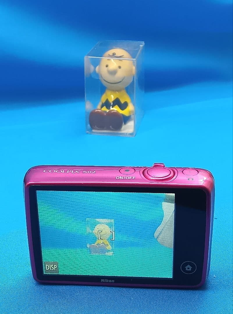 動作品裏フタ無 Nikon COOLPIX S02 小型デジカメ 1,317万