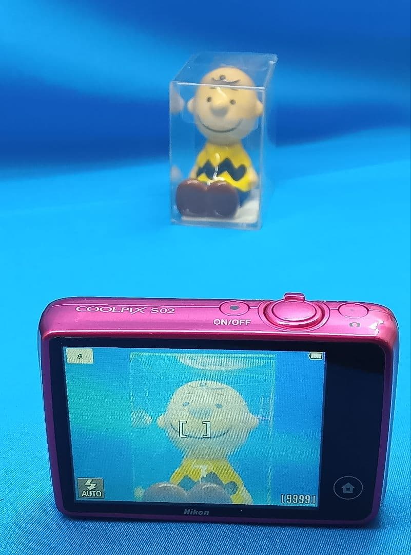 動作品裏フタ無 Nikon COOLPIX S02 小型デジカメ 1,317万