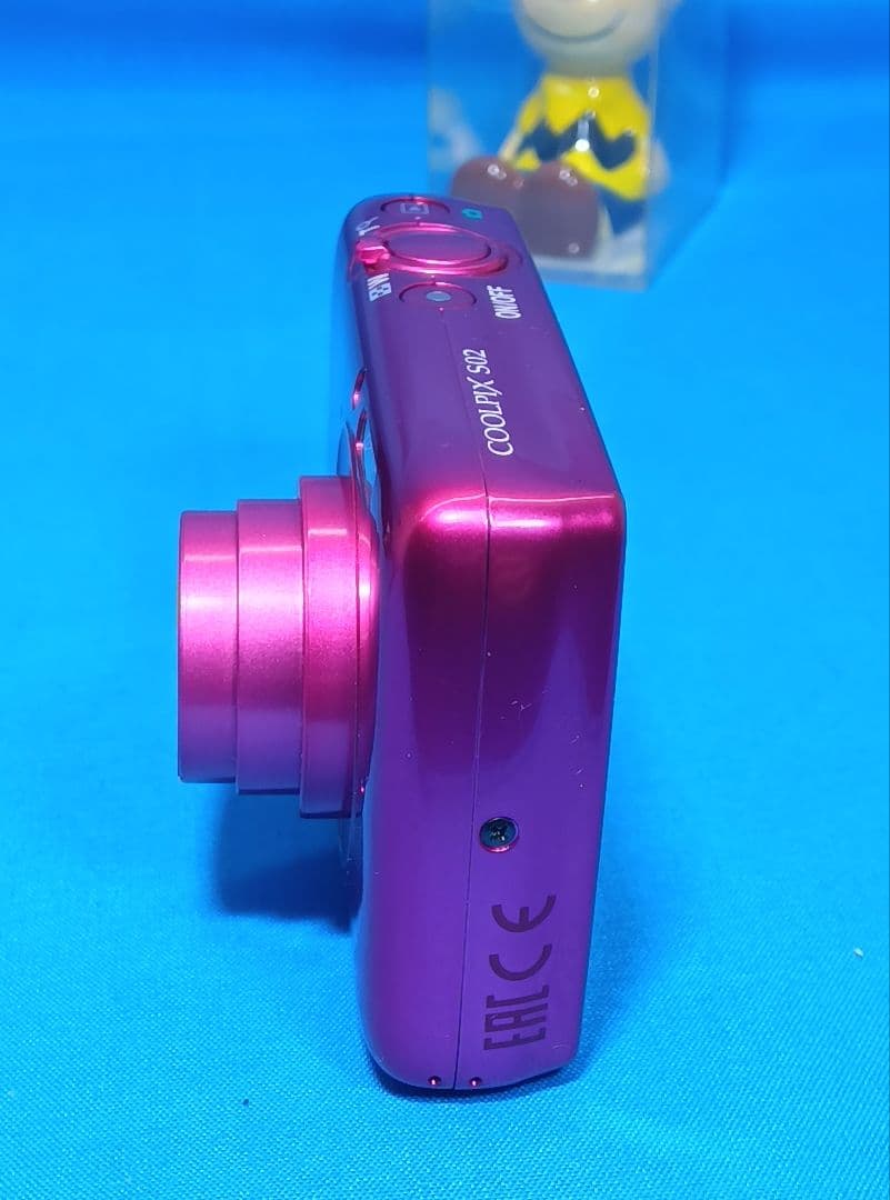 動作品裏フタ無 Nikon COOLPIX S02 小型デジカメ 1,317万