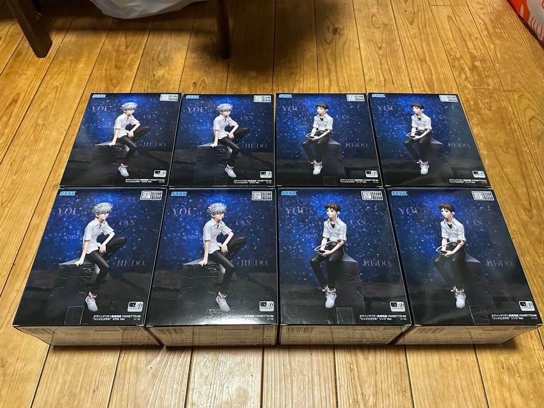 エヴァンゲリヲン新劇場版　プライズフィギュア　8個セット