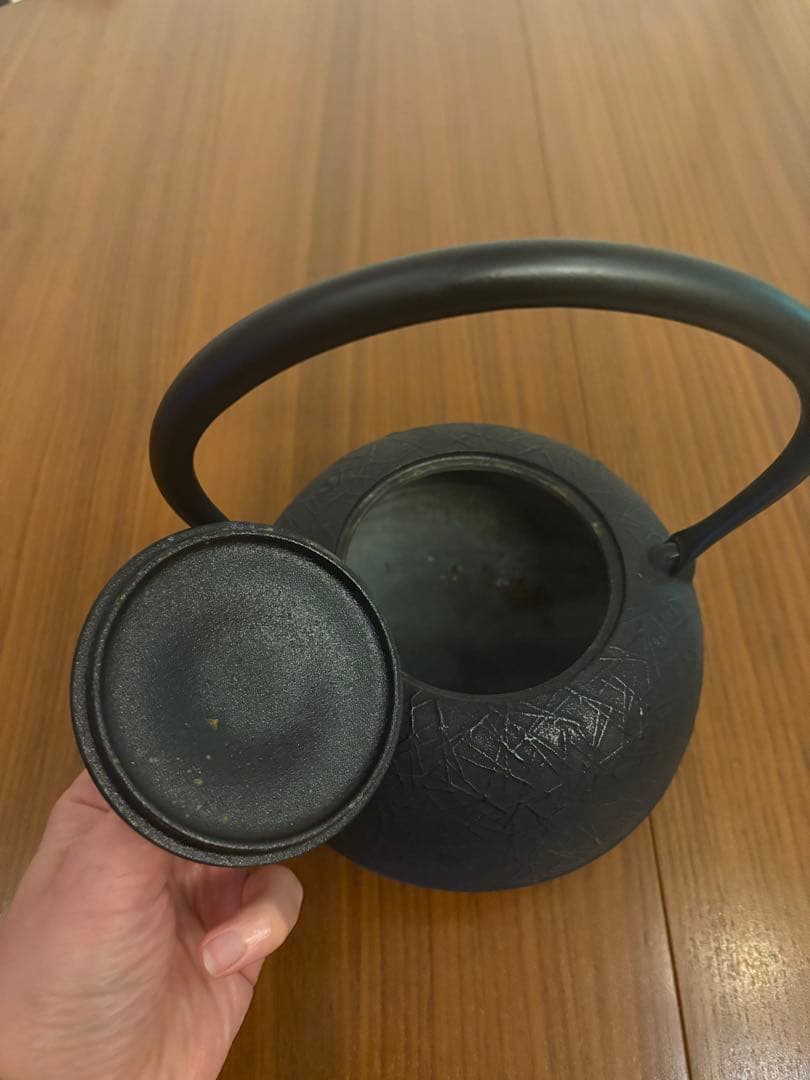 南部鉄器 鉄瓶 OIGEN 福型 松葉1.5L オイゲン