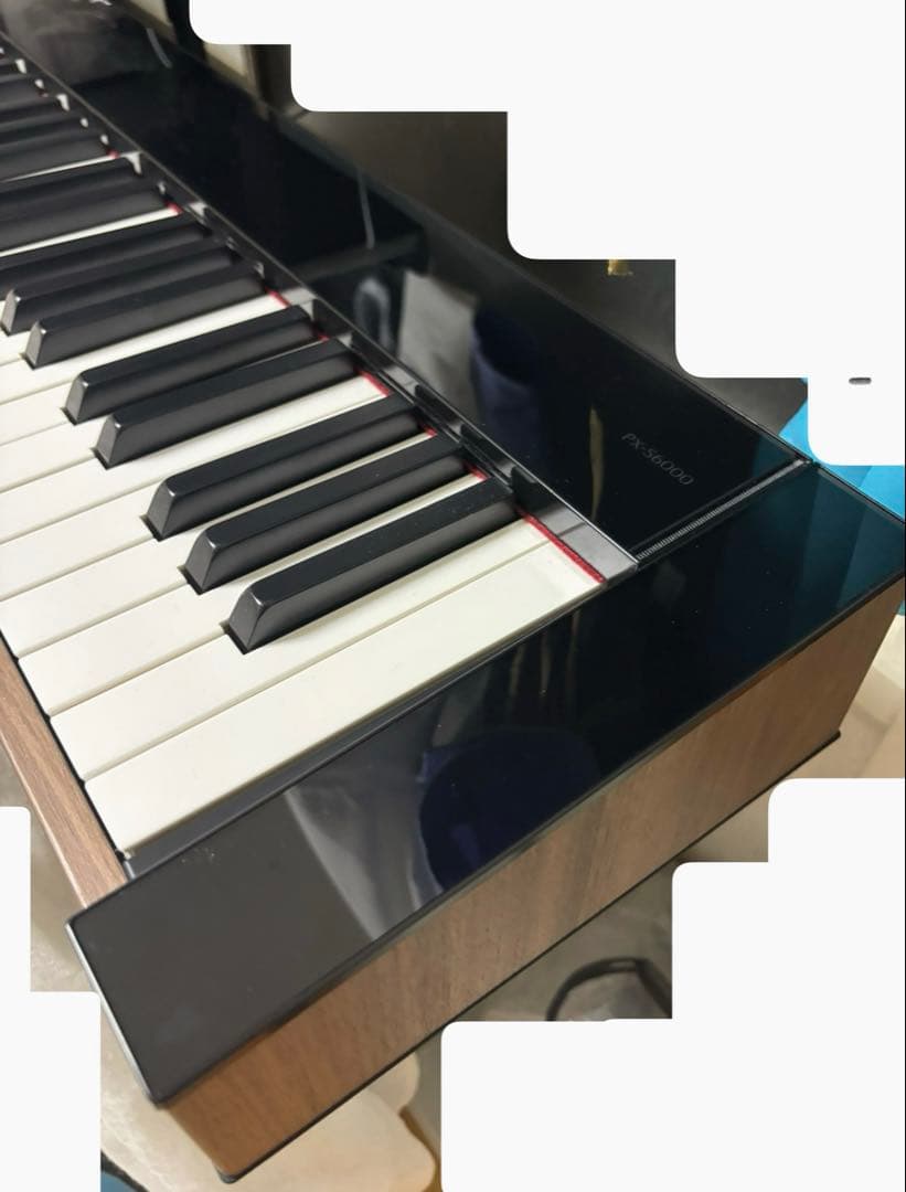 CASIO Px S6000電子ピアノ ブラック ウッド調
