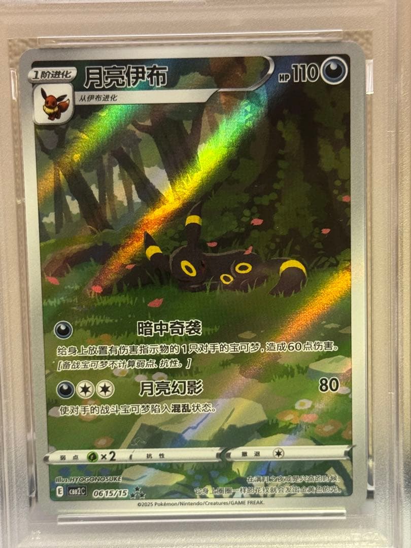 PSA10 ブラッキー AR CBB2C 06 15/15 中国語版