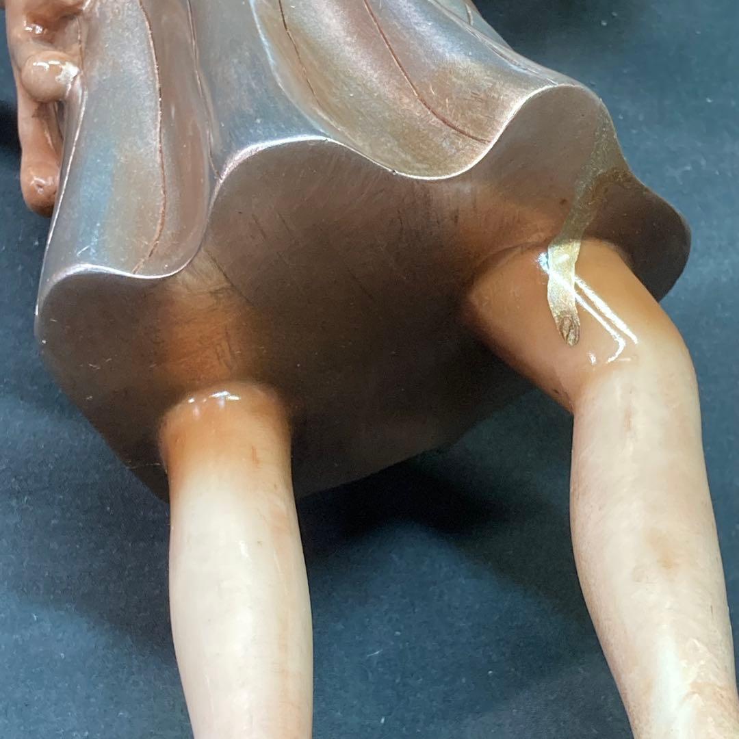 【美品】ペアカエル 置物 小物置き インテリア飾り 樹脂製