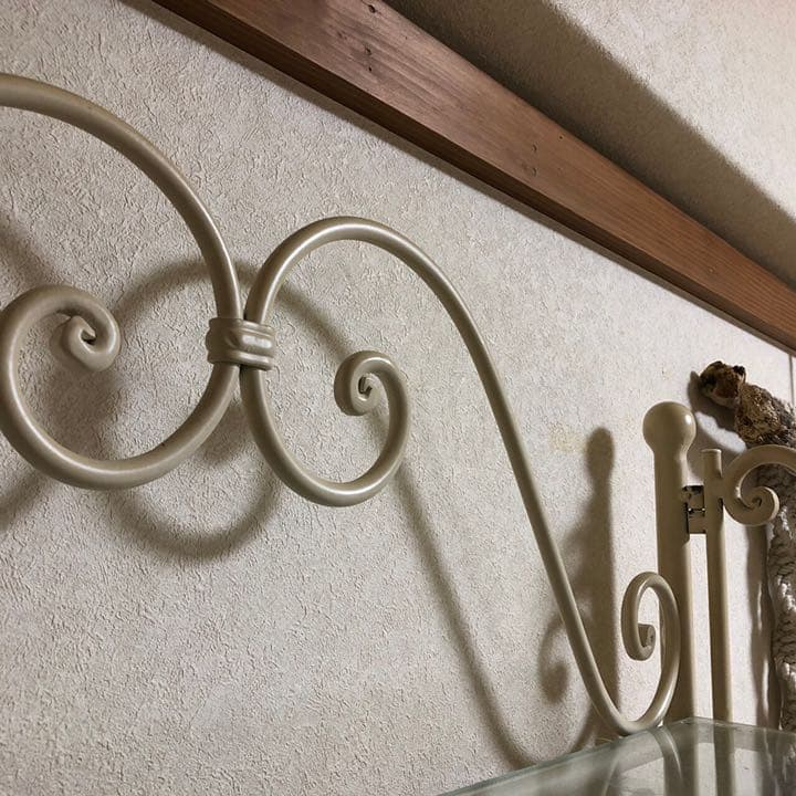 インポート アイアンラック アンティーク調 シェルフ 棚