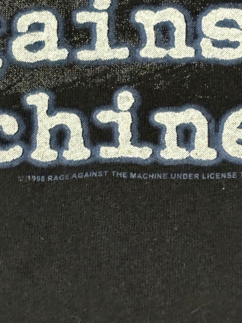 激レアXL！90's RAGE AGAINST THE MACHINETシャツ