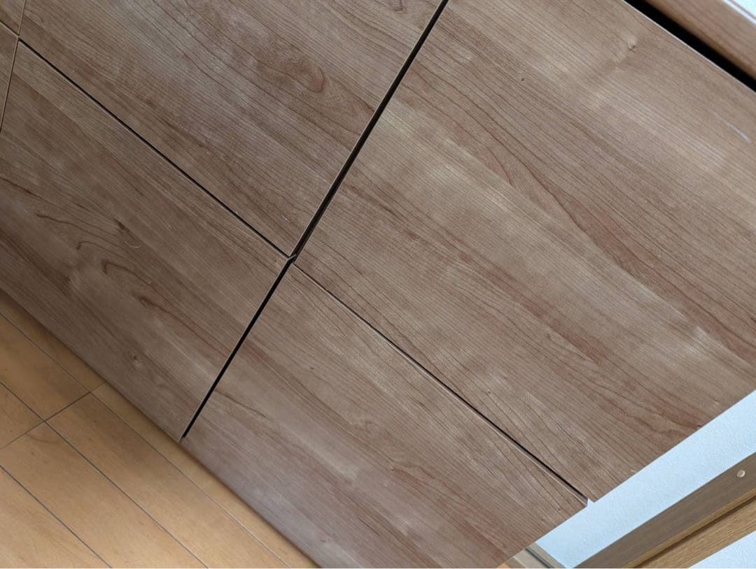 【送料込】LOWYA キャビネット リビング収納 サイドボード 扉付き 棚