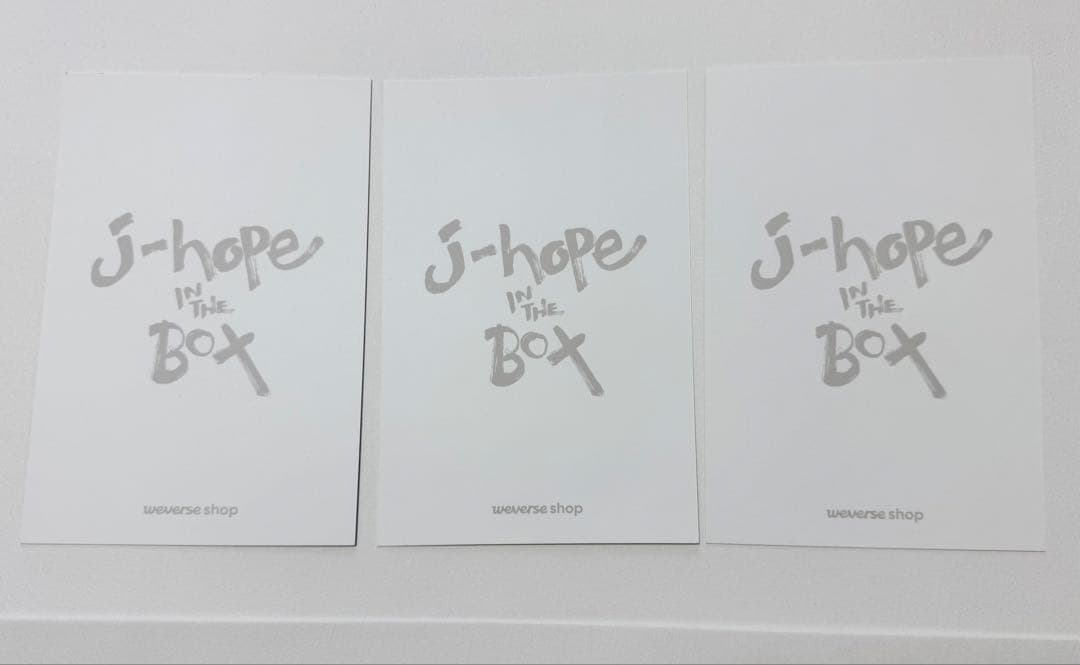 j-hope 特典ポストカード